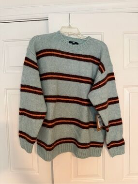 Vans Striped Sweater - Size Medium NWT